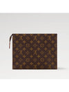 Poche Toilet Monogram Canvas Pouch Bag Brown - LOUIS VUITTON - BALAAN 6