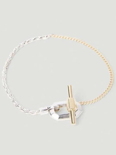 Facet Chain Bracelet Silver Gold - BOTTEGA VENETA - BALAAN 2