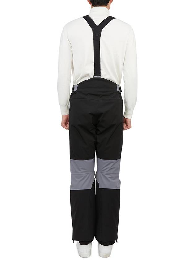 Grenoble Logo Straight Pants Grey - MONCLER - BALAAN 5