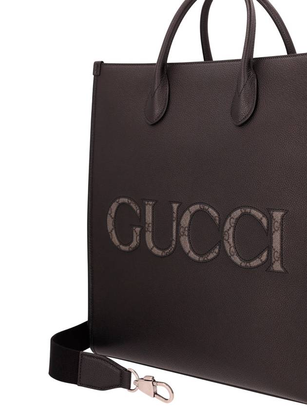 Medium Tote Bag Black - GUCCI - BALAAN 4