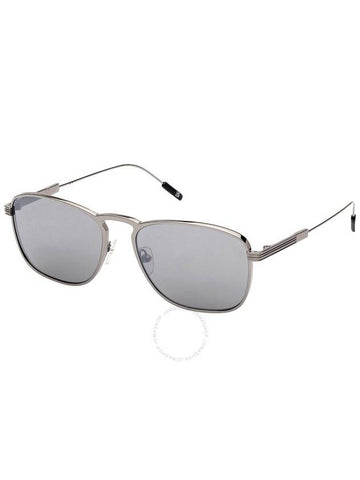 Ermenegildo Zegna Smoke Mirror Sport Sunglasses EZ0219 08C 56 - ERMENEGILDO ZEGNA - BALAAN 1