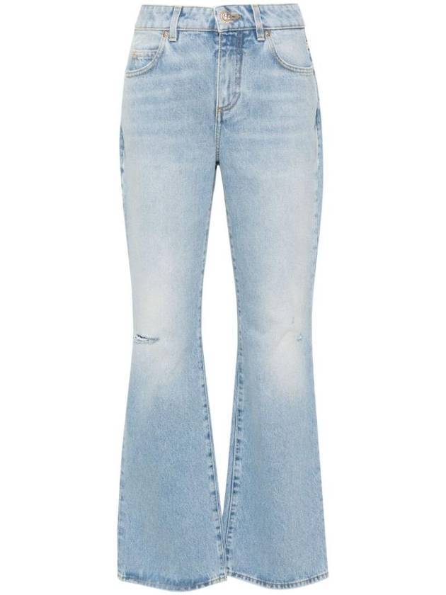 flared denim jeans blue - BALMAIN - BALAAN 1