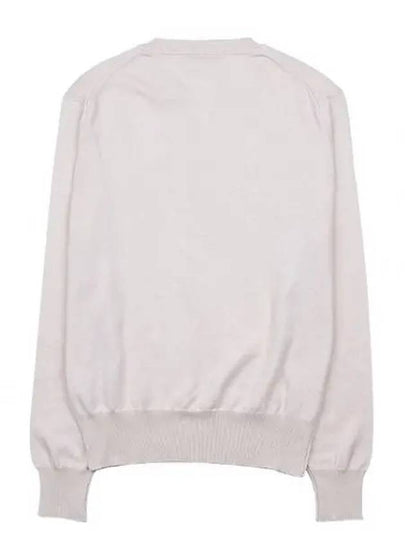 ORB Embroidered Crew Neck Knit Top Cream - VIVIENNE WESTWOOD - BALAAN 2