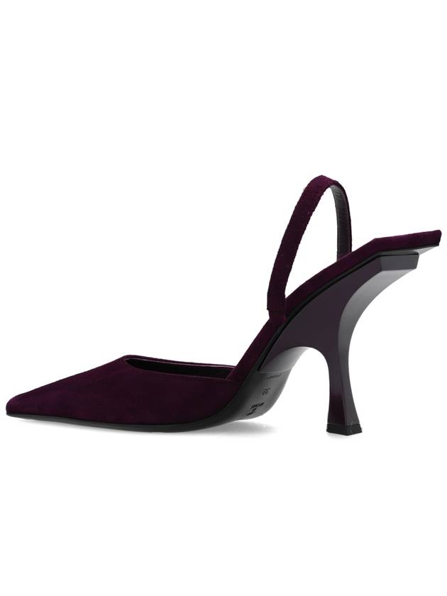 The Attico ‘Ester’ Suede Pumps, Women's, Purple - THE ATTICO - BALAAN 5