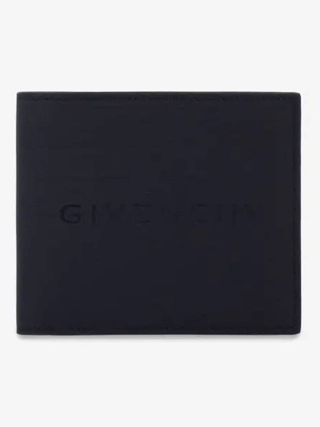 4G Signature Print Bifold Half Wallet Black - GIVENCHY - BALAAN 2