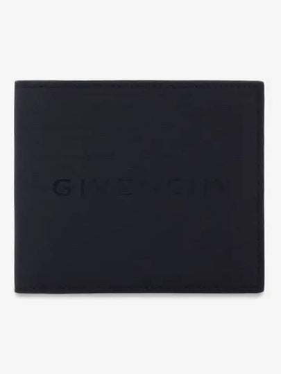 4G Signature Print Bifold Half Wallet Black - GIVENCHY - BALAAN 2