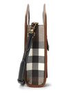 Mini Pocket Tote Bag Brown - BURBERRY - BALAAN 4