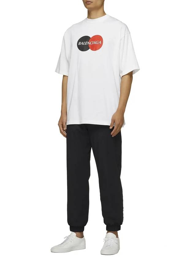 Uniform Logo Short Sleeve T-shirt White - BALENCIAGA - BALAAN 5