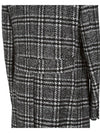 Virgin wool check double coat - CORNELIANI - BALAAN 6