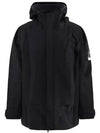 Shadow Gore-Tex Opark Re-Nylon Hooded Jacket Black - STONE ISLAND - BALAAN 2