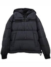 Nylon Goose Down Anorak Padding Jacket Black - JUUN.J - BALAAN 1