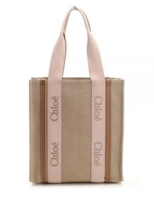 Woody Tote Bag Beige - CHLOE - BALAAN 2