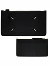 Signature Stitch Zipper Pocket Card Wallet Black - MAISON MARGIELA - BALAAN 2