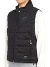 Women's Post Swedish Padded Vest Black - HORN GARMENT - BALAAN 4