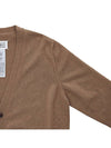 Cashmere Back Stitch Cardigan Beige - MAISON MARGIELA - BALAAN 5