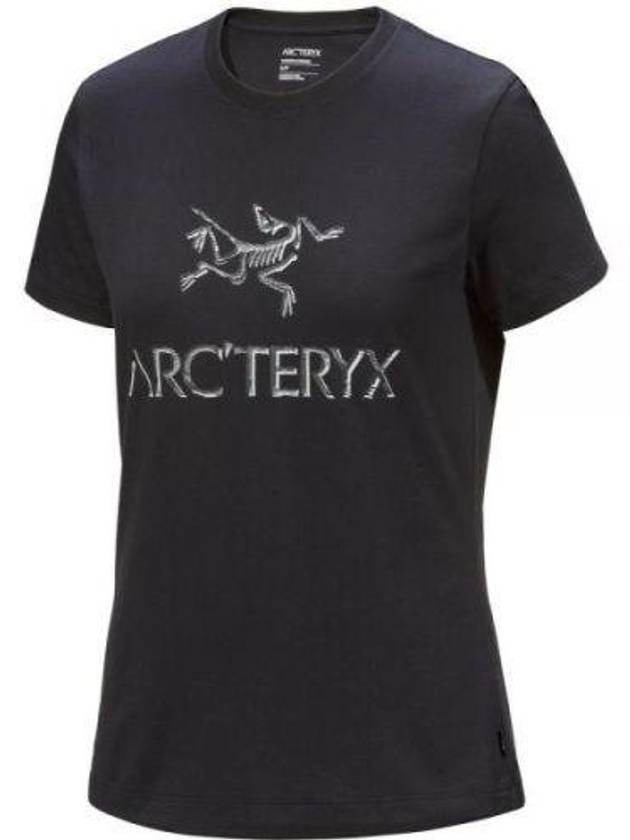 Arc'word Logo Cotton Short Sleeve T-Shirt Black - ARC'TERYX - BALAAN 2