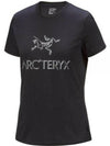 Arc'word Logo Cotton Short Sleeve T-Shirt Black - ARC'TERYX - BALAAN 2