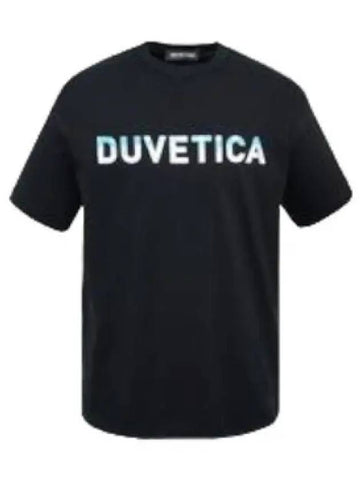 Vinora Black Men s Tops Short Sleeve T Shirt Tee - DUVETICA - BALAAN 1