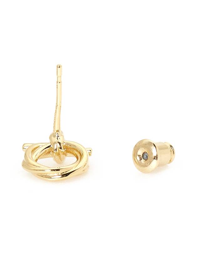 Twisted Gancini Earrings Gold - SALVATORE FERRAGAMO - BALAAN 8