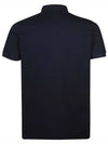 Men's Square Logo Patch Polo Shirt Navy - DSQUARED2 - BALAAN 3