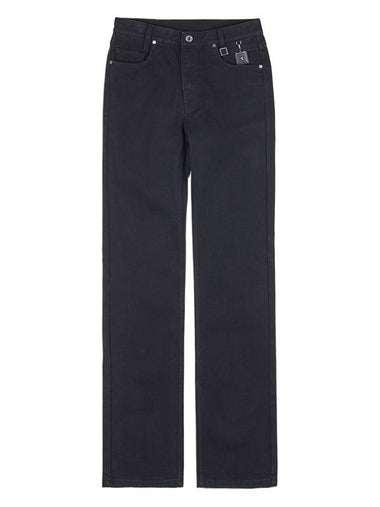 Long straight denim pants W231PT15 985B - WOOYOUNGMI - BALAAN 1