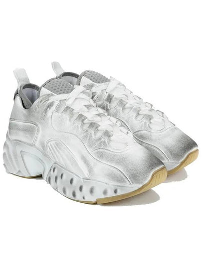 Manhattan Tumbled Low Top Sneakers White - ACNE STUDIOS - BALAAN 2