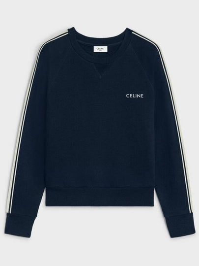 Cotton Fleece Cashmere Sweatshirt - CELINE - BALAAN 2