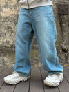 Wide Balloon Cat Washed Denim Pants - CLACO - BALAAN 2