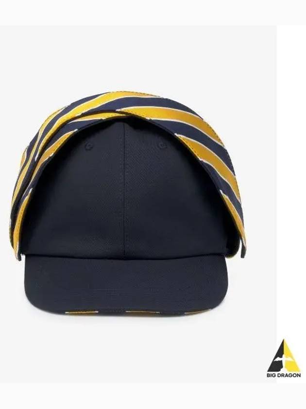 Wool Ball Cap Navy - THOM BROWNE - BALAAN 2