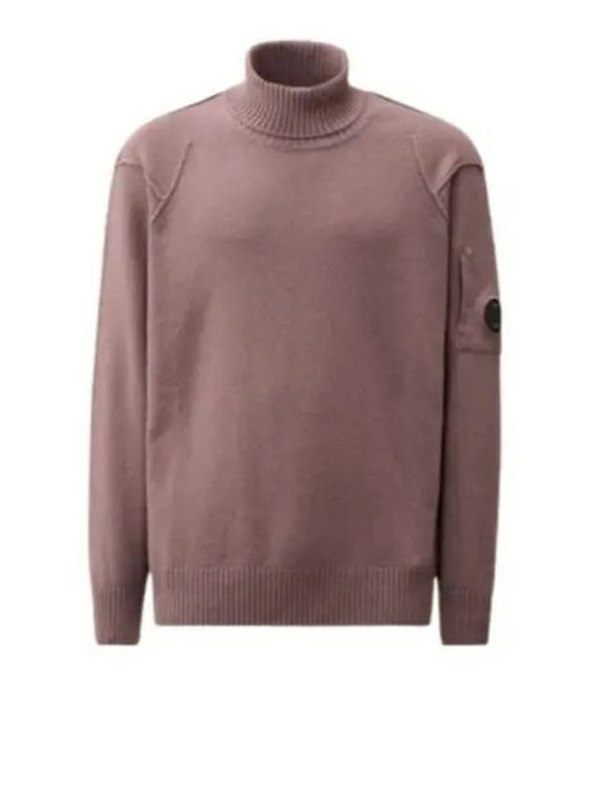 CP Company Lambswool Grs Turtle Neck Knit Sweater 17CMKN142A 110149A 735 Turtleneck - CP COMPANY - BALAAN 1