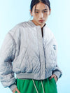 Sleeve Detouchable Reversible Bomber Jacket Light Mint - REAL ME ANOTHER ME - BALAAN 1