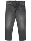 Detroit Fit Mid-Rise Straight Jeans SADCMDT3760PDE004N - PHILIPP PLEIN - BALAAN 1