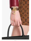 Crazy In Lock Charm Bracelet Gold Brown - LOUIS VUITTON - BALAAN 3