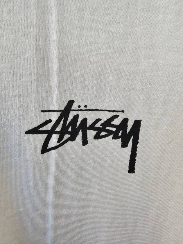 Suit TShirt 1904938 White L XL - STUSSY - BALAAN 3