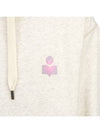 Matte Logo Print Hoodie Ecru - ISABEL MARANT - BALAAN 9