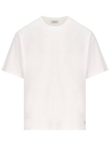 Saint Laurent  T-shirts and Polos White - SAINT LAURENT - BALAAN 1