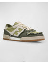 Match Low Top Sneakers Green - FENDI - BALAAN 3