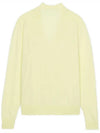 Fox Head Patch Classic Wool Cardigan Yellow - MAISON KITSUNE - BALAAN 4