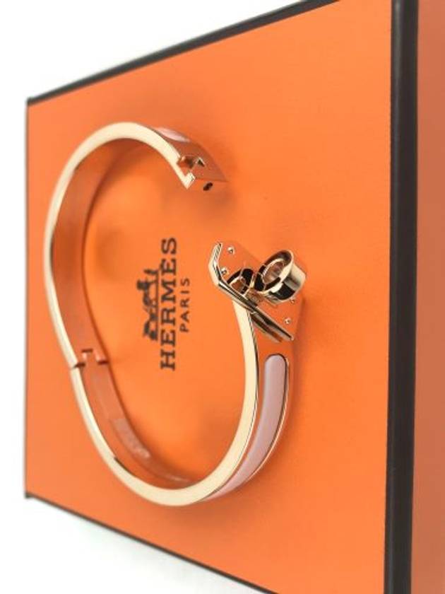 Mini Clic Kelly Bracelet Rose Gold - HERMES - BALAAN 5