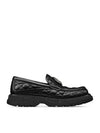 Buffalo Leather Loafers Black - DIOR - BALAAN 2