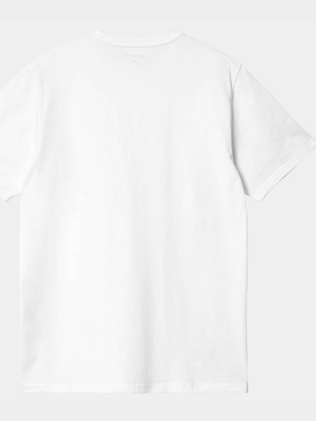 Carhartt WIP Short Sleeve Pocket T Shirt White I030434 02 XX - CARHARTT WIP - BALAAN 2