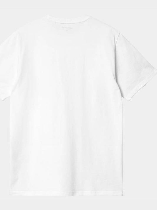 Carhartt WIP Short Sleeve Pocket T Shirt White I030434 02 XX - CARHARTT WIP - BALAAN 2