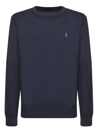 Embroidery Pony Knit Top Navy - POLO RALPH LAUREN - BALAAN 2