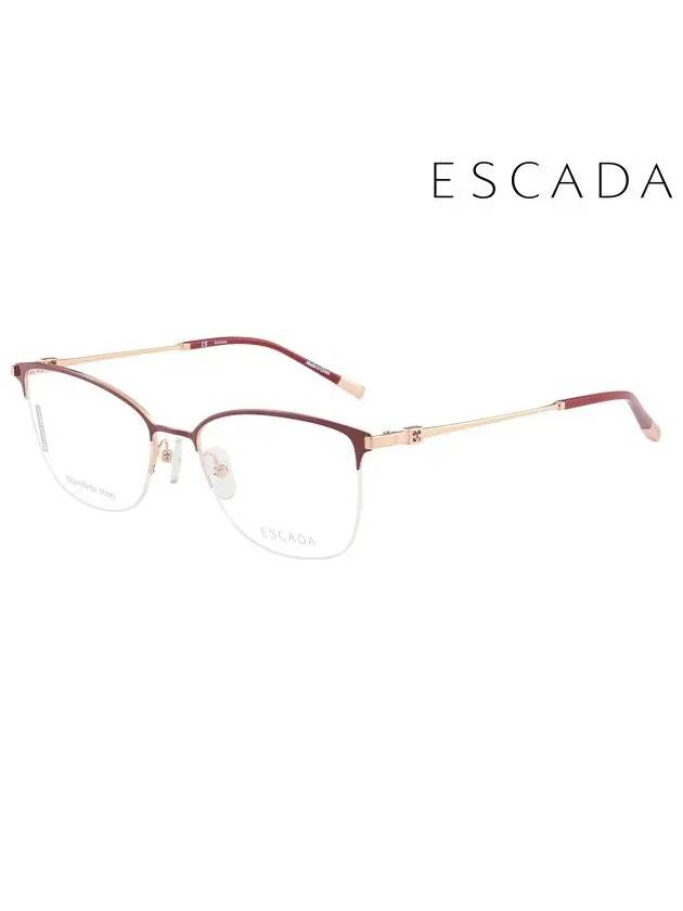 Glasses Frame VES C68F 54007A Square Men Women - ESCADA - BALAAN 1