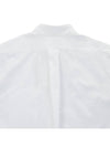 Pocket Cotton Long Sleeve Shirt White - MAISON MARGIELA - BALAAN 8