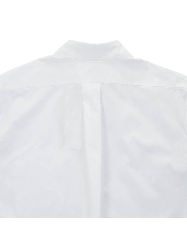 Pocket Cotton Long Sleeve Shirt White - MAISON MARGIELA - BALAAN 8