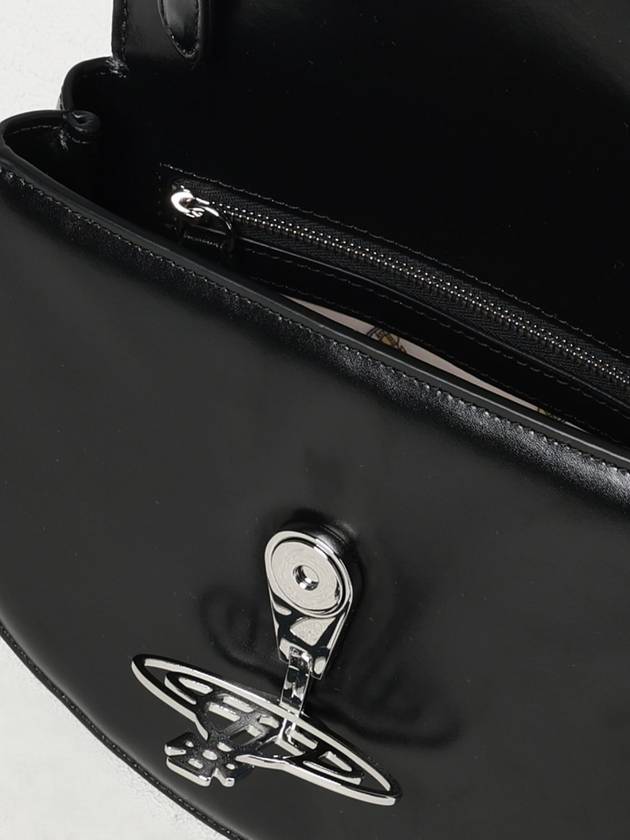 ORB Logo Shoulder Bag Black - VIVIENNE WESTWOOD - BALAAN 7