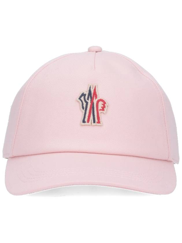 Gabardine ball cap light pink - MONCLER - BALAAN 2