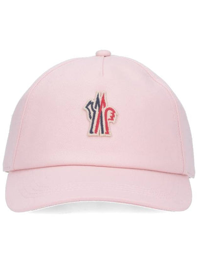 Gabardine ball cap light pink - MONCLER - BALAAN 2