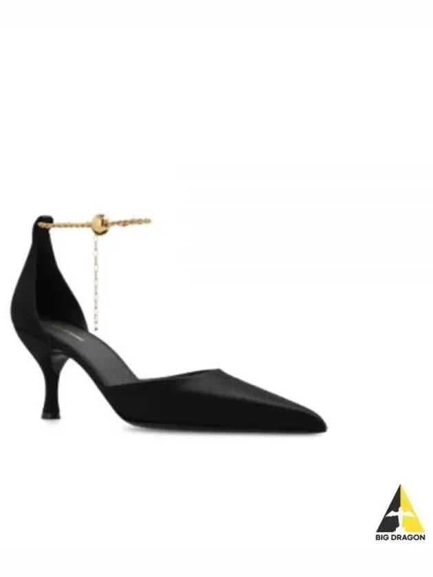 Dana Ankle Chain Pumps Black - SALVATORE FERRAGAMO - BALAAN 2